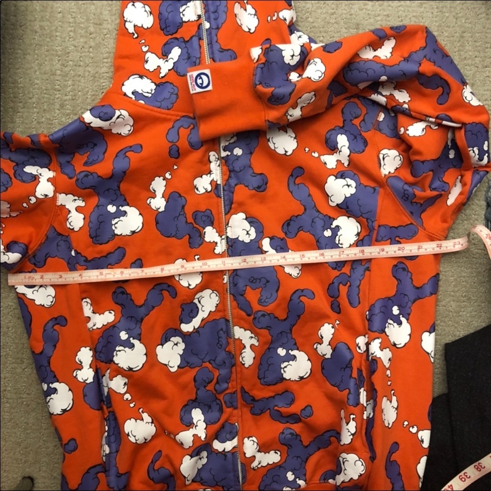 Devil Nut Under Red Flag Jacket Size Medium - image 7